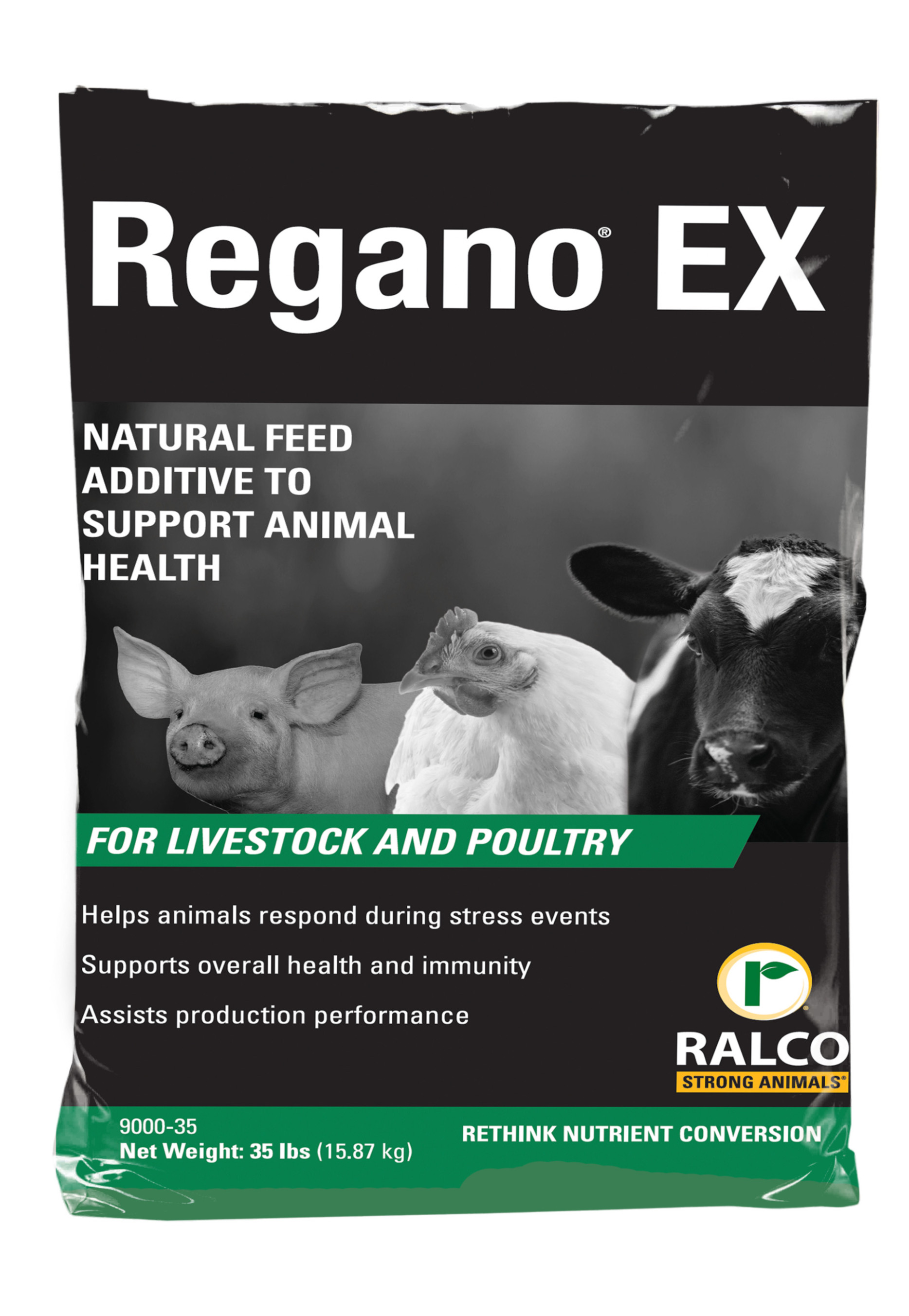Regano EX packaging feed bag