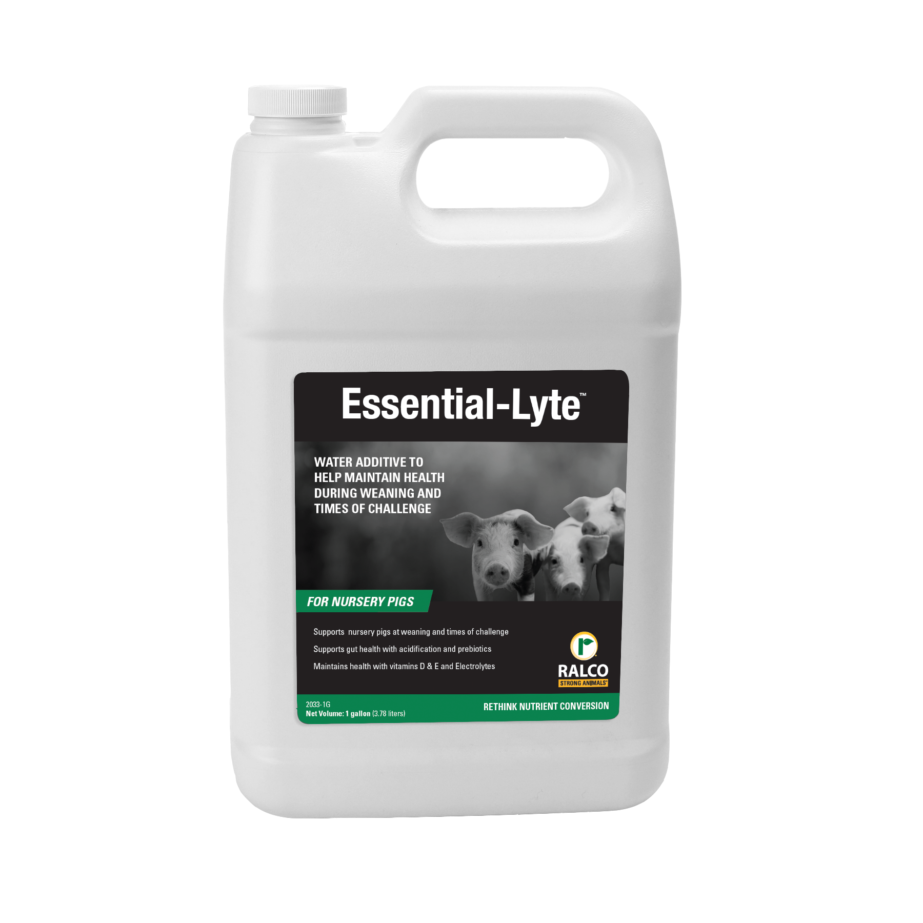 essential-lyte packaging 1 gallon jug